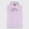 Spread Collar Dress Shirt In Pink End-on-End