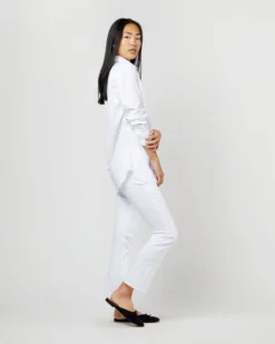 Boyfriend Shirt In White Poplin -ULLA JOHNSON || Joseph || A.P.C. Sales Store S11712 547