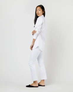 Boyfriend Shirt In White Poplin -ULLA JOHNSON || Joseph || A.P.C. Sales Store S11712 570
