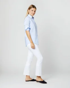 Tomboy Popover Shirt In Sky Blue Gingham Poplin -ULLA JOHNSON || Joseph || A.P.C. Sales Store S12855 597