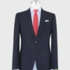 Kincaid No. 3 Jacket In Navy Huckaback Mohair