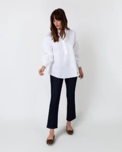 Anaya Popover Shirt In White Poplin -ULLA JOHNSON || Joseph || A.P.C. Sales Store S36446 3 4d42d303 faab 41e8 bd68 af70525f12bd