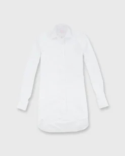 Director Shirt In White Roxford