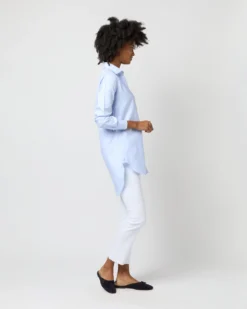 Director Shirt In Sky Blue Roxford -ULLA JOHNSON || Joseph || A.P.C. Sales Store S4677 3154