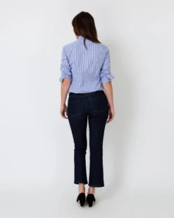 Icon Spread Shirt In Blue Bengal Stripe Poplin -ULLA JOHNSON || Joseph || A.P.C. Sales Store S52018 5 b86ba685 c022 4d3d 8994 e65166a52f79