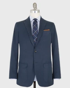 Virgil No. 1 Jacket In Pacific High Ridge Twill