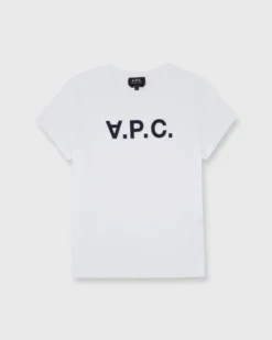 A.P.C. T-Shirt In Chalk/Navy