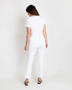 A.P.C. T-Shirt In Chalk/Navy -ULLA JOHNSON || Joseph || A.P.C. Sales Store S59482 4