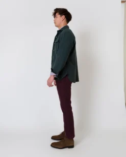 CPO Shirt In Heathered Forest Flannel -ULLA JOHNSON || Joseph || A.P.C. Sales Store S63720 4