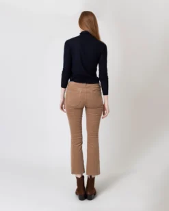 Flare Cropped 5-Pocket Pant In Taupe Stretch Cord -ULLA JOHNSON || Joseph || A.P.C. Sales Store S64912 3