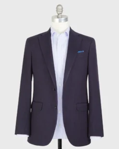 Virgil No. 2 Jacket In Navy Monk's Cloth -ULLA JOHNSON || Joseph || A.P.C. Sales Store S68707 3