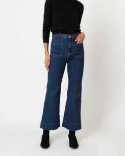 St Monica Cropped Jean In Vintage 95 -ULLA JOHNSON || Joseph || A.P.C. Sales Store S69257 5