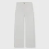 St Monica Cropped Jean In Natural White