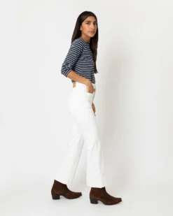 St Monica Cropped Jean In Natural White -ULLA JOHNSON || Joseph || A.P.C. Sales Store S69258 3