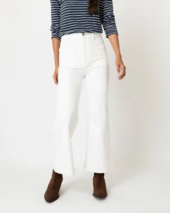 St Monica Cropped Jean In Natural White -ULLA JOHNSON || Joseph || A.P.C. Sales Store S69258 4