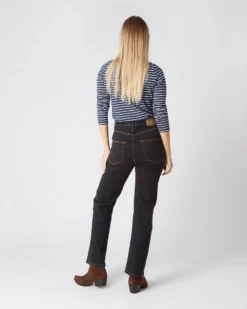 Eiffel Jean In Black 8 Weeks -ULLA JOHNSON || Joseph || A.P.C. Sales Store S69260 5
