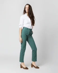 Joseph Coleman Pant In Dark Sage -ULLA JOHNSON || Joseph || A.P.C. Sales Store S71097 2610