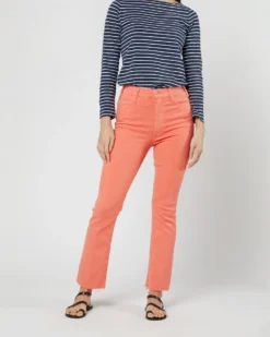 The Hustler Ankle Fray Jean In Persimmon -ULLA JOHNSON || Joseph || A.P.C. Sales Store S71119 2577