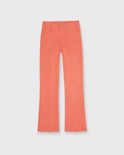 The Hustler Ankle Fray Jean In Persimmon