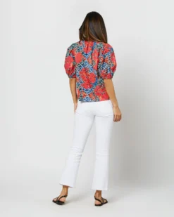 ULLA JOHNSON Tillie Top In Flamingo -ULLA JOHNSON || Joseph || A.P.C. Sales Store S71220 3284