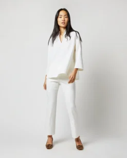 Faye Flare Cropped Pant In Ivory Double-Weave Wool -ULLA JOHNSON || Joseph || A.P.C. Sales Store S71387 2402 ac51471b 9d6a 4008 9d3b 45c82d2ed344