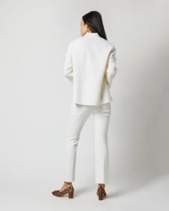 Camilla Top In Ivory Double-Weave Wool -ULLA JOHNSON || Joseph || A.P.C. Sales Store S71387 2430