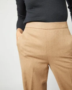 Hutton Pant In Camel Hair Flannel -ULLA JOHNSON || Joseph || A.P.C. Sales Store S71414 4453