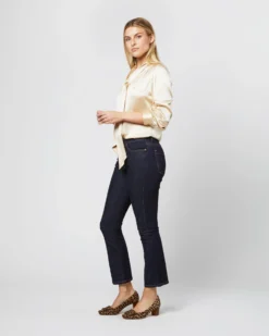 Tie-Neck Blouse In Platino Silk Charmeuse -ULLA JOHNSON || Joseph || A.P.C. Sales Store S71421 1670