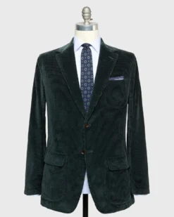 Butcher Jacket In Pine Corduroy