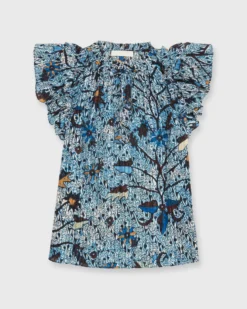 ULLA JOHNSON Fleur Top In Morning Glory