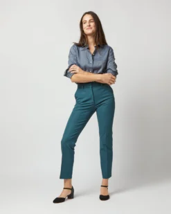 Joseph Coleman Pant In Dark Teal