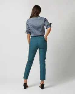 Joseph Coleman Pant In Dark Teal -ULLA JOHNSON || Joseph || A.P.C. Sales Store S72264 871