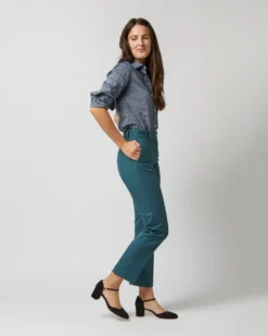 Joseph Coleman Pant In Dark Teal -ULLA JOHNSON || Joseph || A.P.C. Sales Store S72264 894