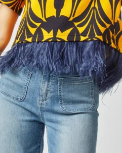 La Scala Tee In Papyrus Gold Jersey -ULLA JOHNSON || Joseph || A.P.C. Sales Store S72349 3737