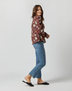 ULLA JOHNSON Dara Blouse In Heliotrope -ULLA JOHNSON || Joseph || A.P.C. Sales Store S72357 3903