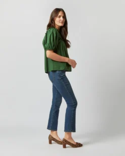 ULLA JOHNSON Adeline Top In Juniper -ULLA JOHNSON || Joseph || A.P.C. Sales Store S72363 2513