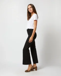 St Monica Cropped Jean In Black 2 Weeks -ULLA JOHNSON || Joseph || A.P.C. Sales Store S72620 144