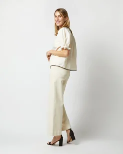 ULLA JOHNSON Ruby Top In Ivory -ULLA JOHNSON || Joseph || A.P.C. Sales Store S72847 1164
