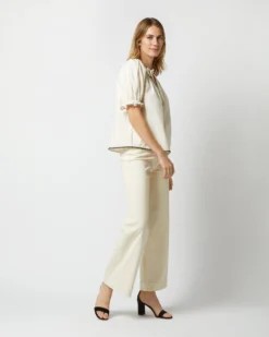 ULLA JOHNSON Ruby Top In Ivory -ULLA JOHNSON || Joseph || A.P.C. Sales Store S72847 1177