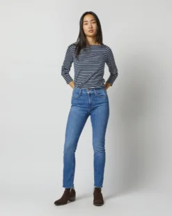 The Mid Rise Dazzler Ankle Fray Jean In New Sheriff In Town