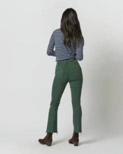 The Hustler Ankle Fray Jean In Black Forest -ULLA JOHNSON || Joseph || A.P.C. Sales Store S72946 3543