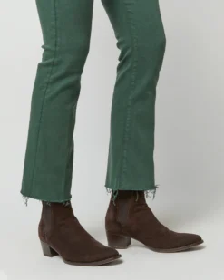 The Hustler Ankle Fray Jean In Black Forest -ULLA JOHNSON || Joseph || A.P.C. Sales Store S72946 3611