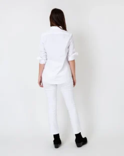 Tomboy Popover Shirt In White Poplin -ULLA JOHNSON || Joseph || A.P.C. Sales Store S8479 5