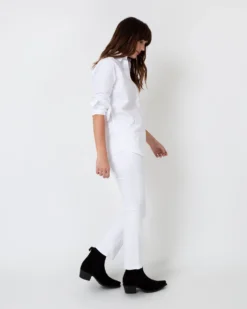 Tomboy Popover Shirt In White Poplin -ULLA JOHNSON || Joseph || A.P.C. Sales Store S8479 6